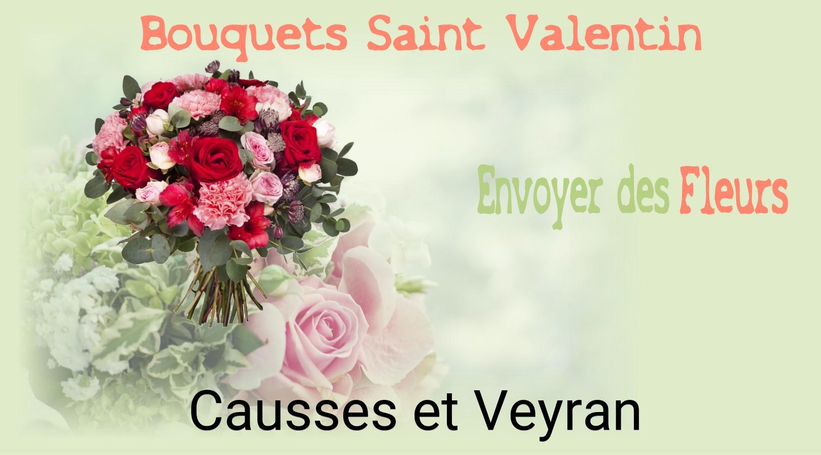 Roses de Saint-Valentin livrées à Causses-et-Veyran